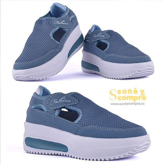 Calzado Deportivo Fashion Azul | Soñé y Compré