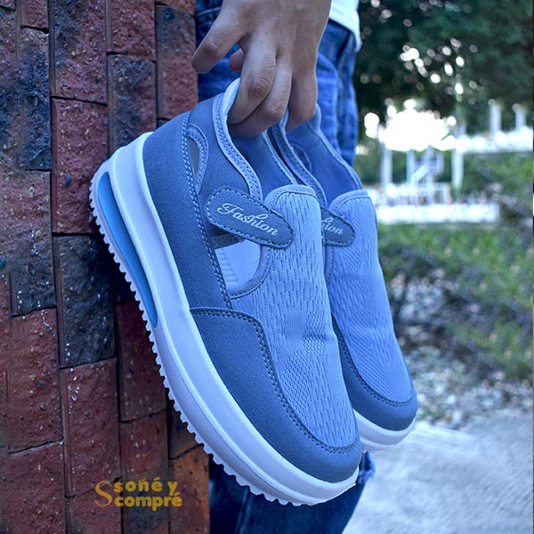 Calzado Deportivo Fashion Azul | Soñé y Compré