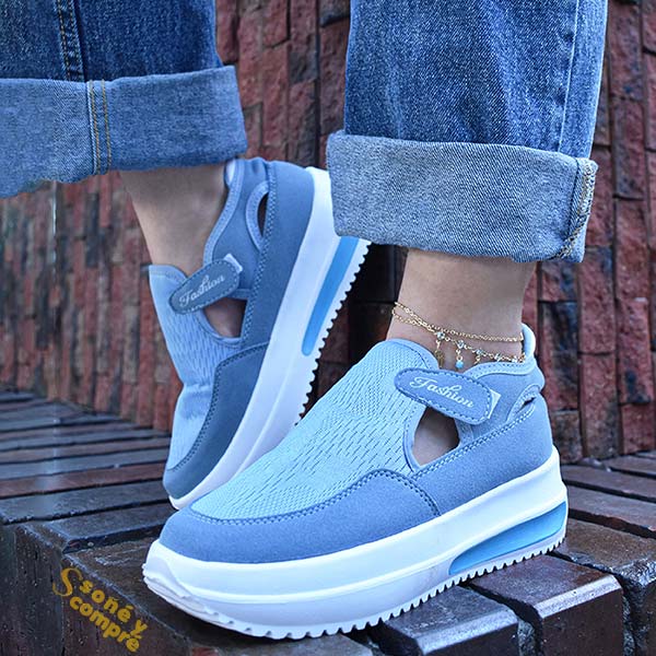 Calzado Deportivo Fashion Azul | Soñé y Compré