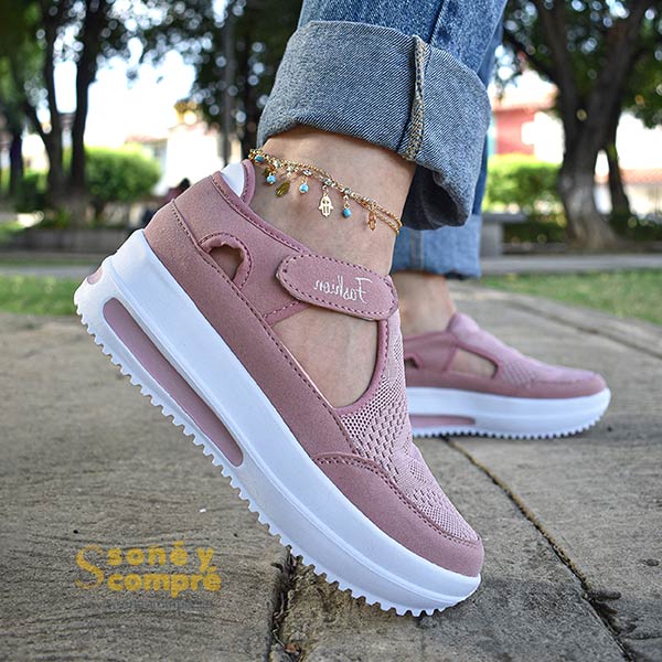 Calzado Deportivo Fashion Rosado | Soñé y Compré